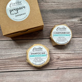 Shampoo + Conditioner Bar Gift Box by The Corner Handmade