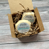 Shampoo + Conditioner Bar Gift Box by The Corner Handmade