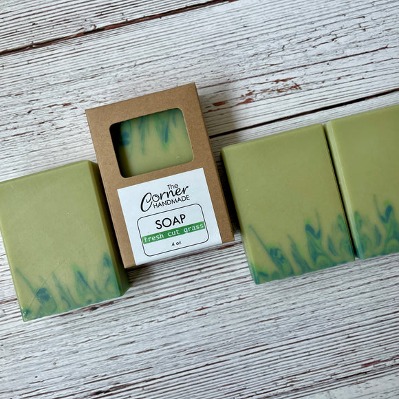 Fresh Cut Grass Soap Bar