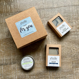 Father’s Day Gift Set for Dad – Handmade Soap & Lotion Bar • Gift Box Included